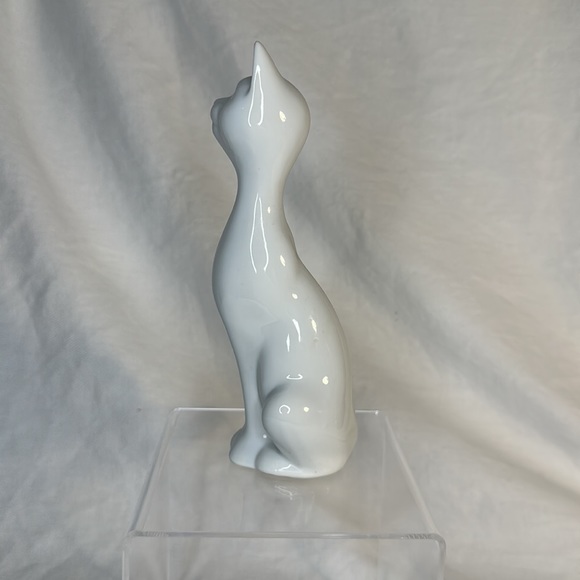 VINTAGE Kitschy Cat OMC Co Japan MCM Mid Century Modern Ceramic Figurine - Picture 5 of 6